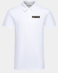 Purdue Crest 2.0 Polo White
