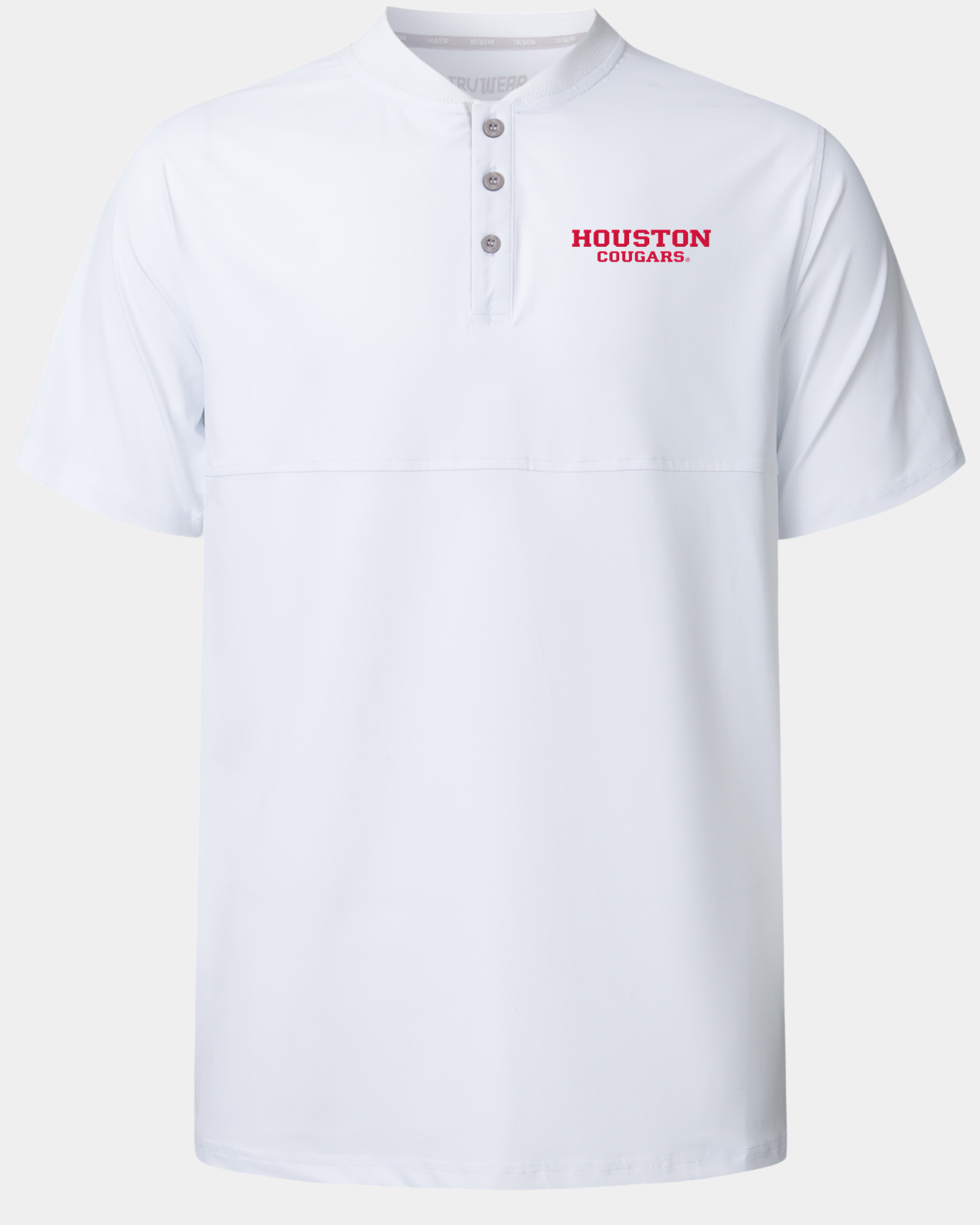 University of Houston Crown Blade Polo White