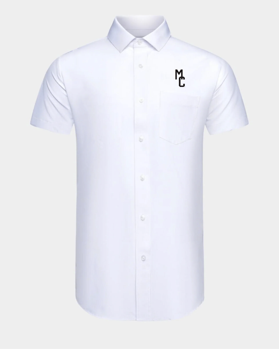 James Madison Phenom Classic White Short Sleeve Dress Shirt