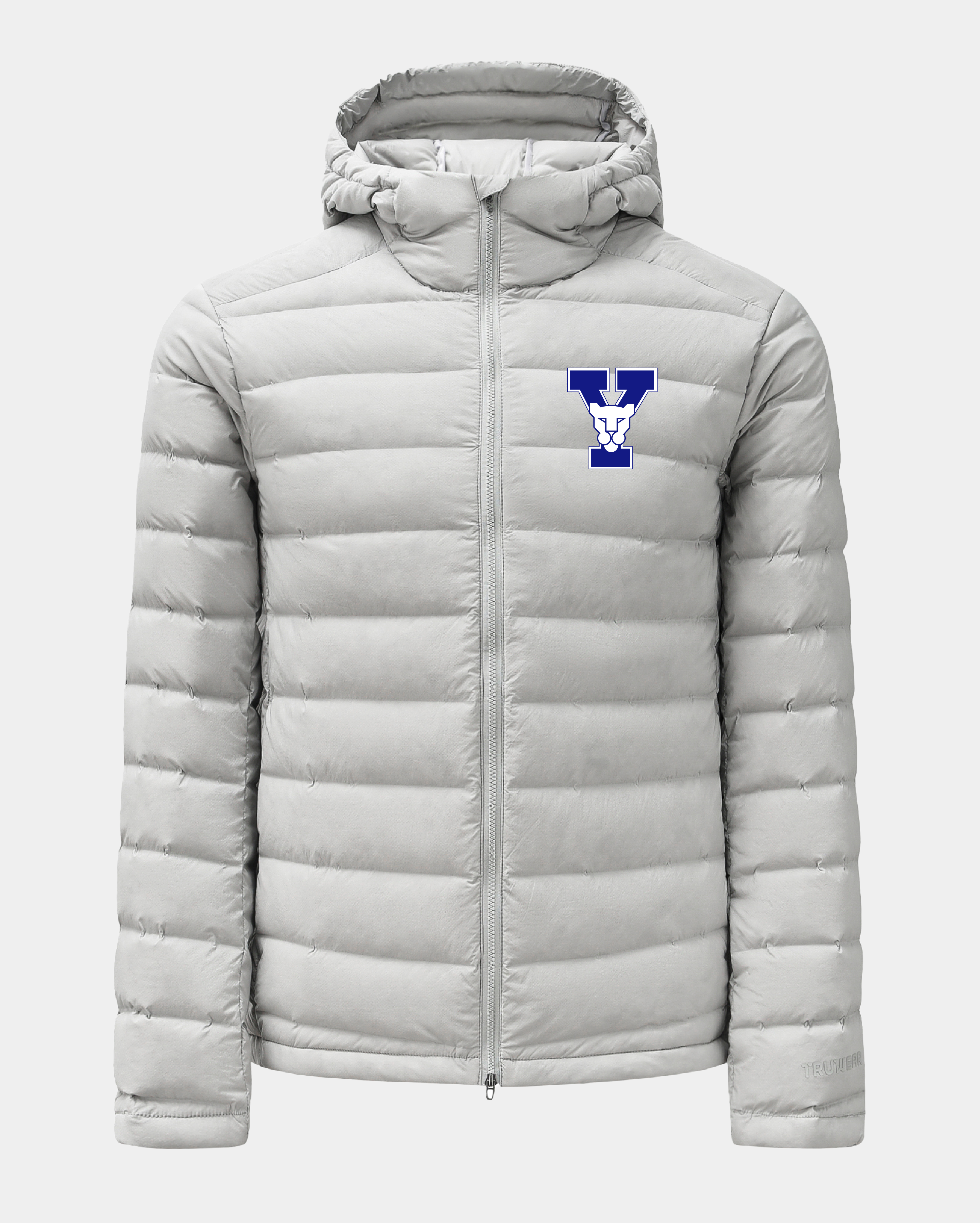 BYU Quest Down Jacket Light Grey