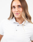 Monarch Womens Polo White