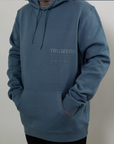 Coordinate Slate Blue Hoodie