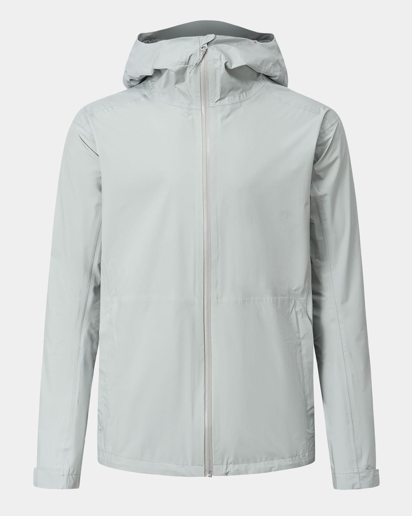 Voyage Rain Jacket Light Grey - Grey