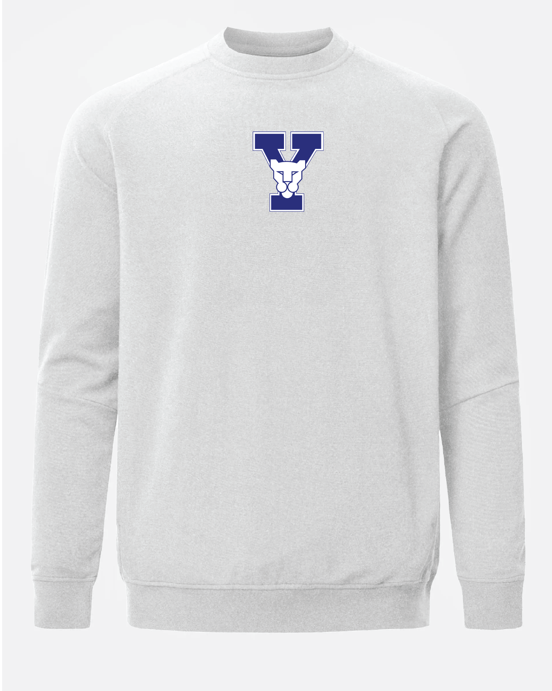 BYU Meridian Heather Grey Crewneck