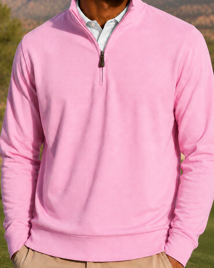 Clubhouse Q-Zip Dusty Coral - Coral