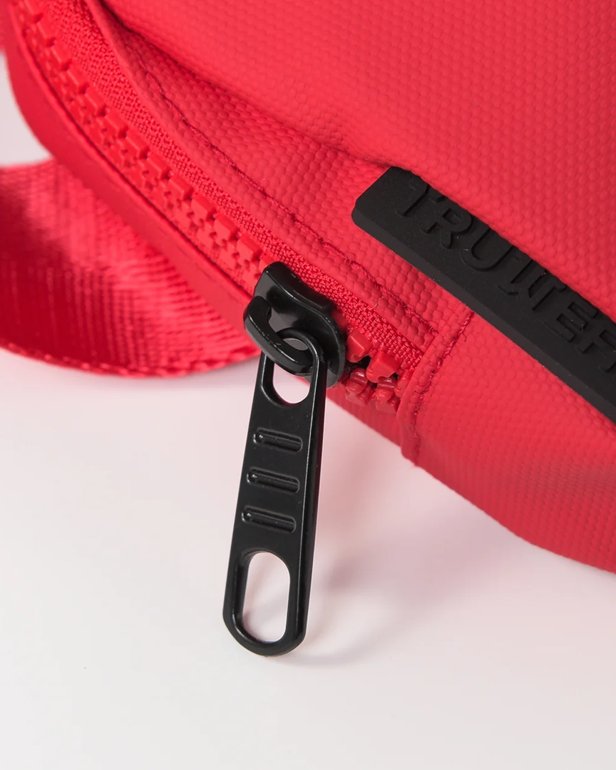 Static Crimson Red Crossbody - Crimson