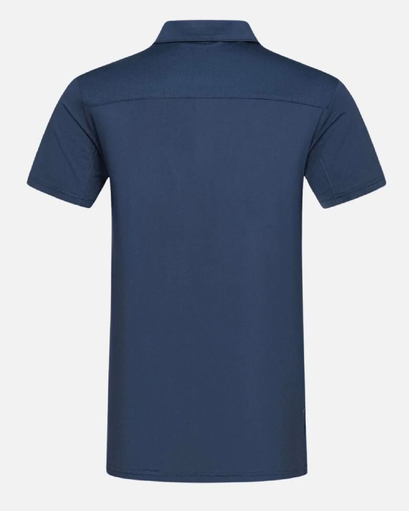 Crest 2.0 Navy Blue Polo