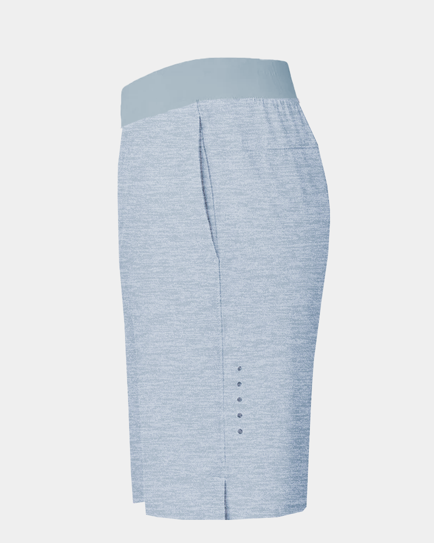 Criterion Light Heather Grey Performance Workout Short - Heather