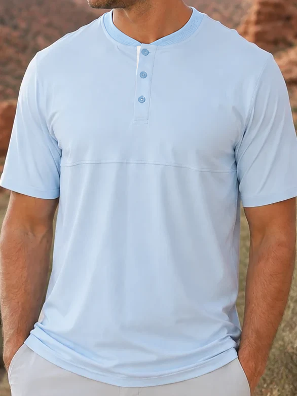 Crown Blade Polo Powder Blue