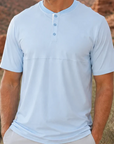 Crown Blade Polo Powder Blue