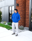 Edge Fleece Jacket Royal Blue