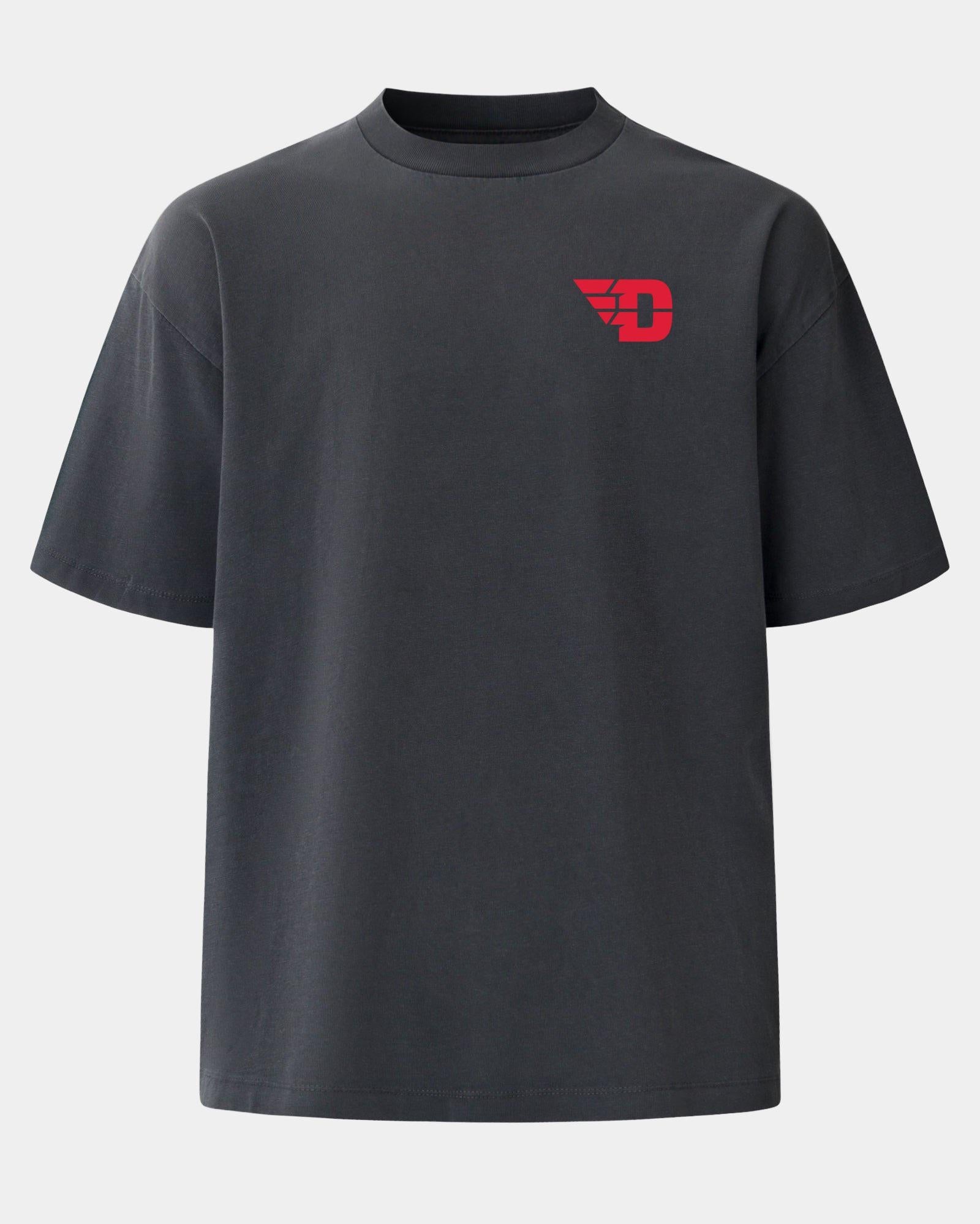 Dayton Slam Dunk Faze Heavyweight Tee Charcoal