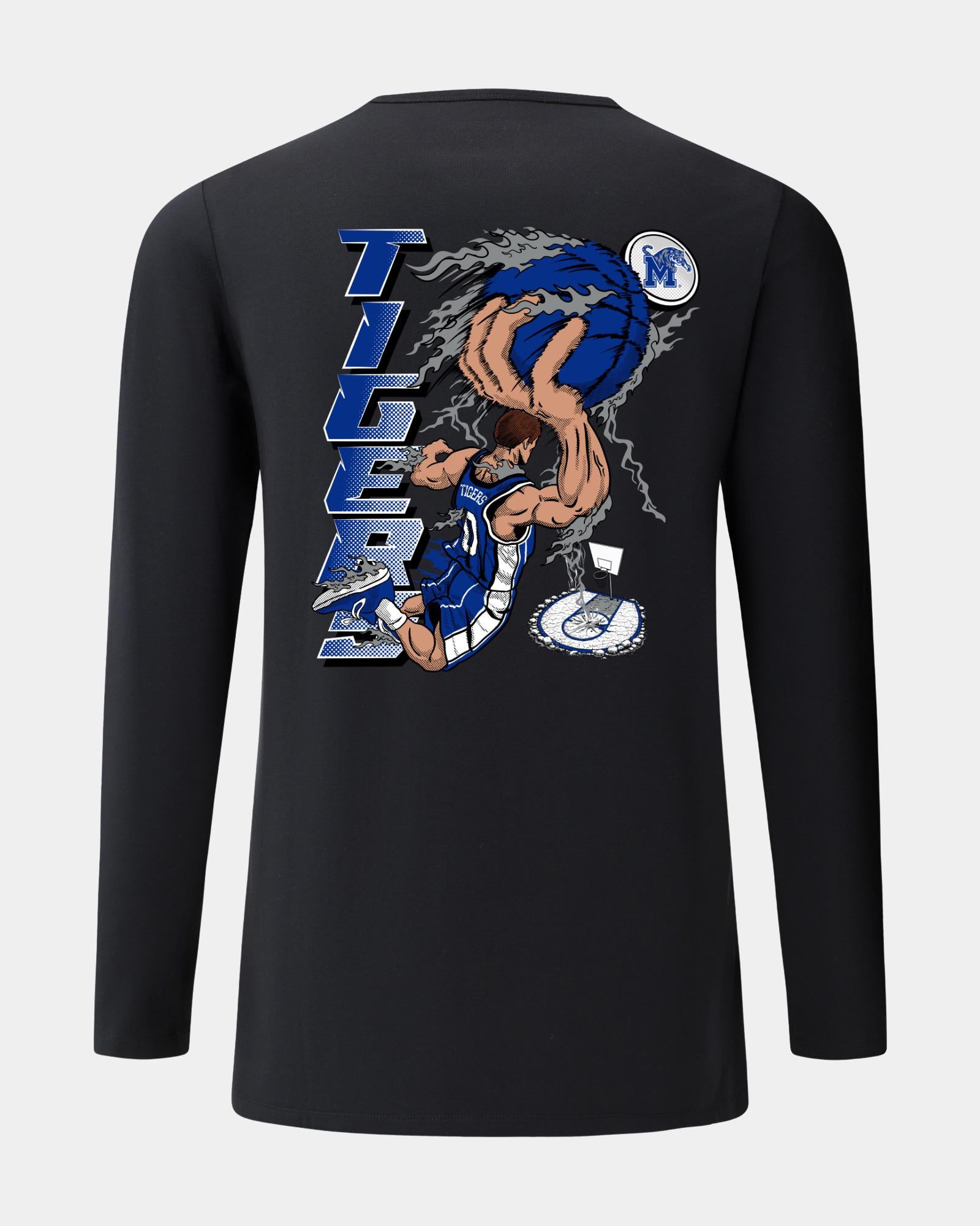Memphis Slam Dunk Spectacle 2.0 Black Long Sleeve