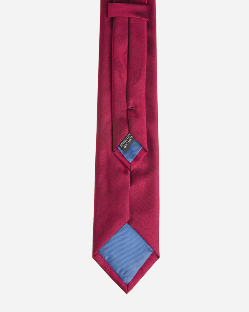 Immortal Maroon Dress Tie