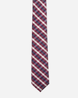 Immortal Tie Checkered Red White Navy