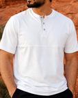 Truwear Golf Crown Blade Polo White