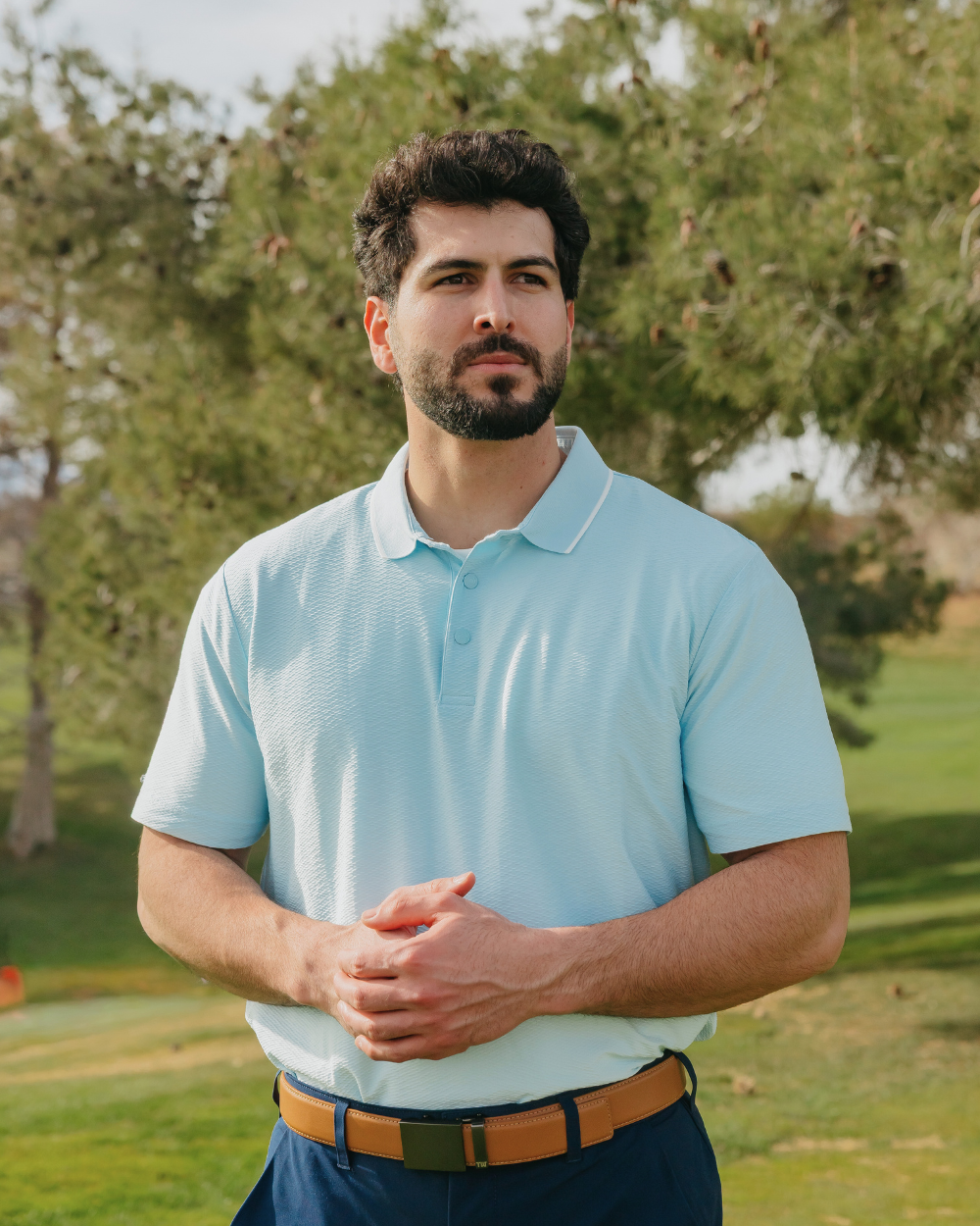 Icon Polo Light Blue 2