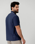 Icon Polo Navy Back