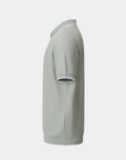 Vanguard Zip Polo Slate Green Side