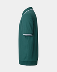 Vanguard Zip Polo Fairway Green