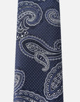 Immortal Paisley Tie Navy - Navy