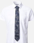 Immortal Paisley Tie Navy