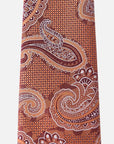 Immortal Paisley Tie Terracotta