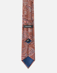 Immortal Paisley Tie Terracotta