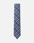 Immortal Powder Blue & Navy Striped Tie - Blue &