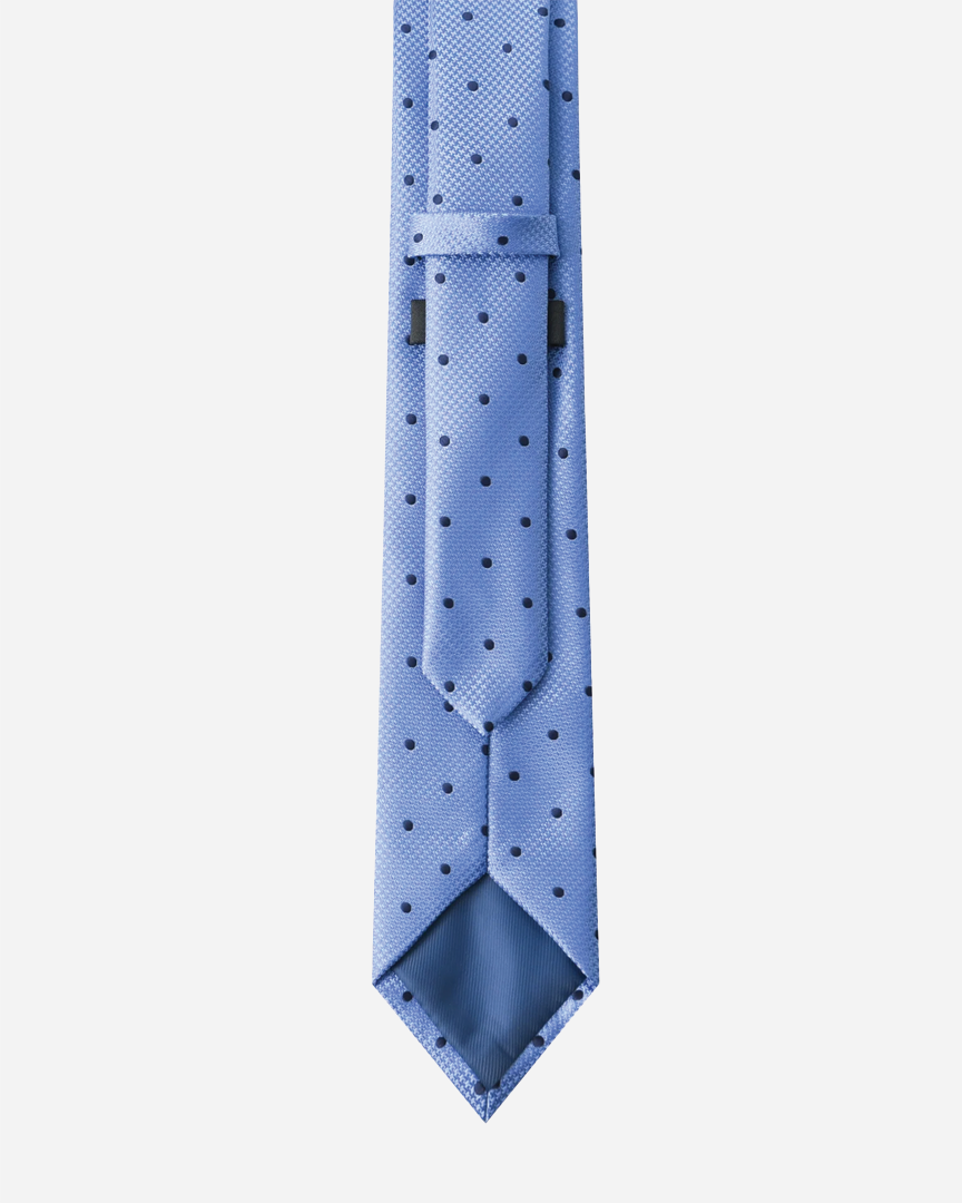 Immortal Powder Blue Polka-dot Tie