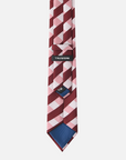 Immortal Checkered Tie Red/Maroon