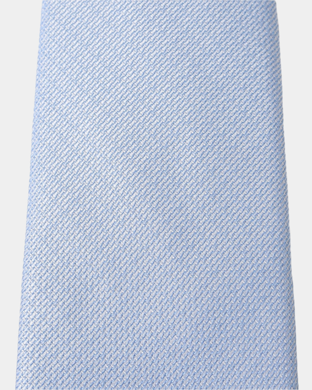 Elite Silk Tie Geometric Pattern Light Blue - Blue