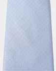 Elite Silk Tie Geometric Pattern Light Blue - Blue