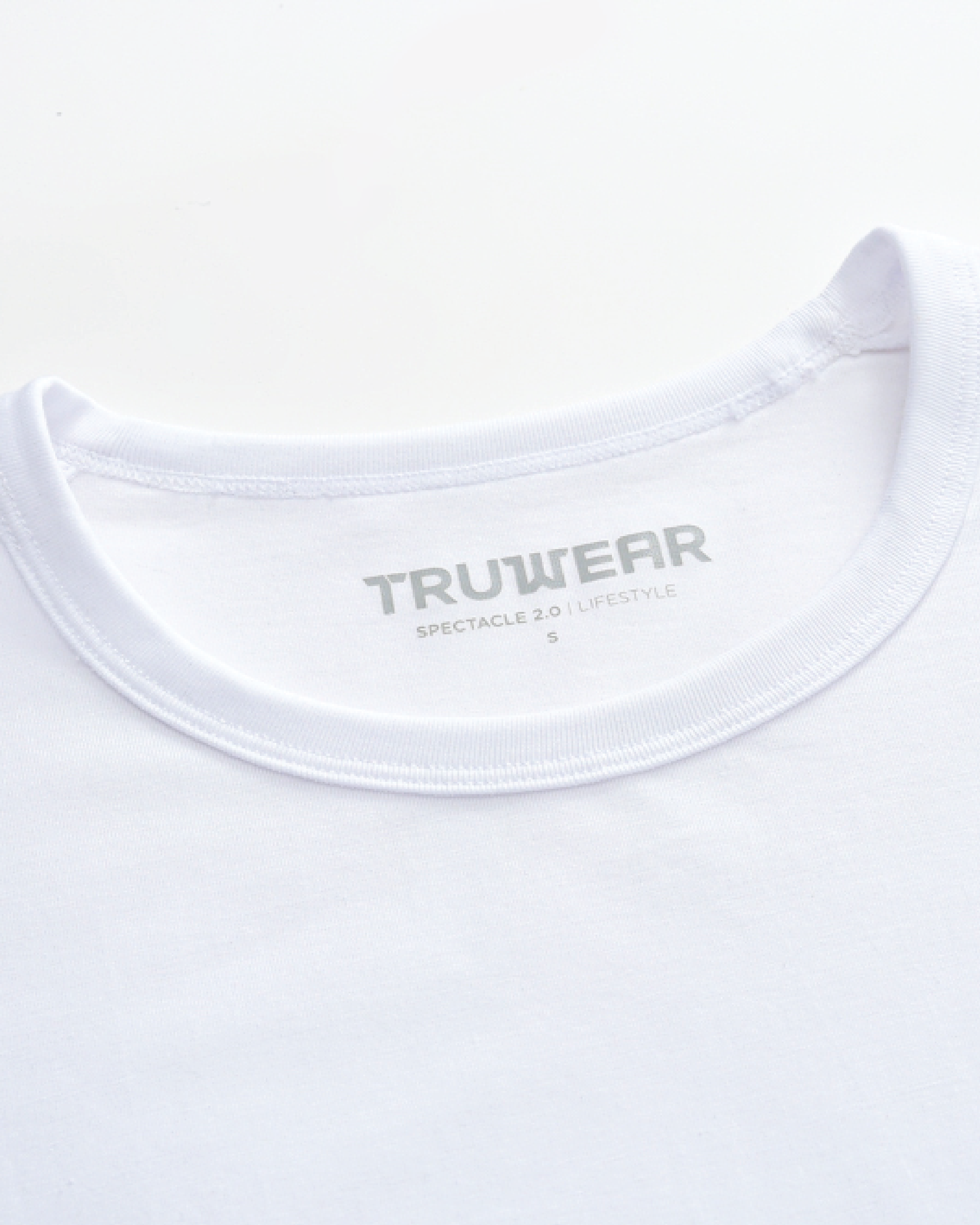 Spectacle 2.0 White T-Shirt Collar