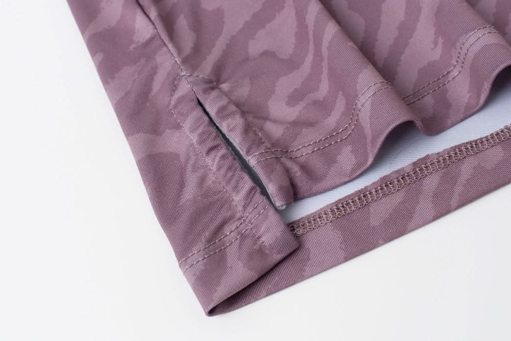 Elevation Polo Tiger Stripe Mauve - Mauve