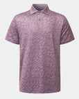 Elevation Polo Tiger Stripe Mauve - Mauve