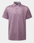 Elevation Polo Tiger Stripe Mauve - Mauve