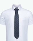 Immortal Navy Polka Dot Tie - Navy