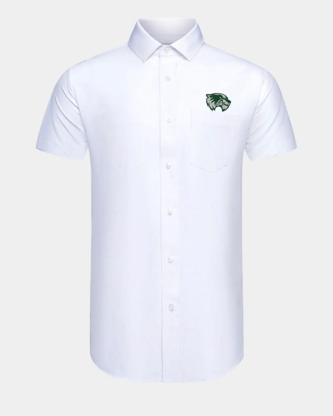 UVU Phenom Classic White Short Sleeve Dress Shirt