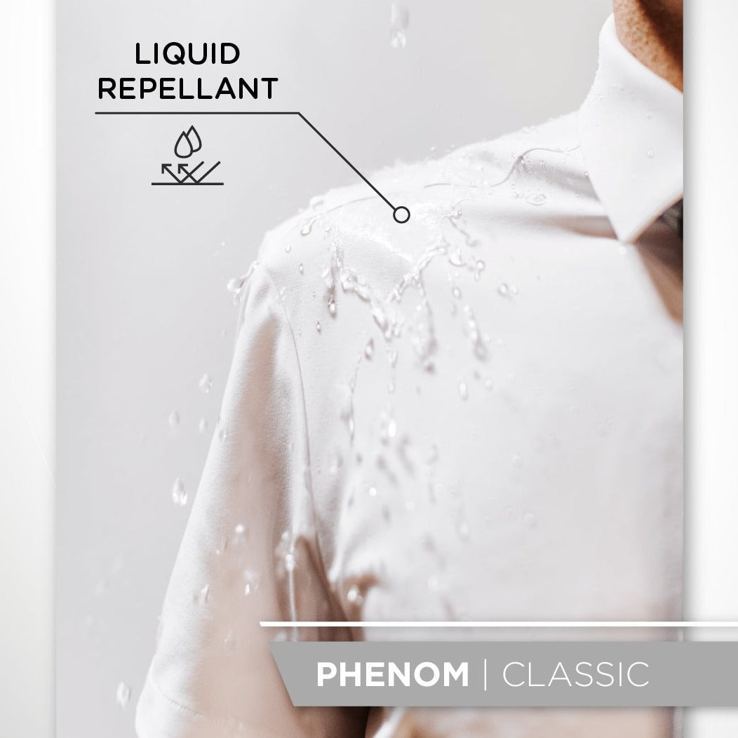 Phenom Classic White Short Sleeve Dress Shirt